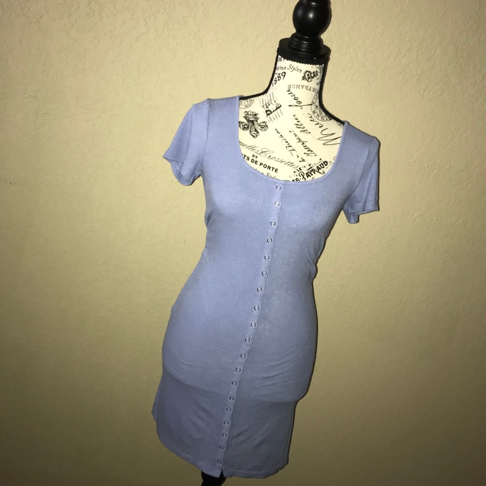 Blue Cotten dress